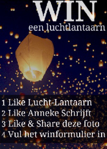 Op Facebook. Winactie