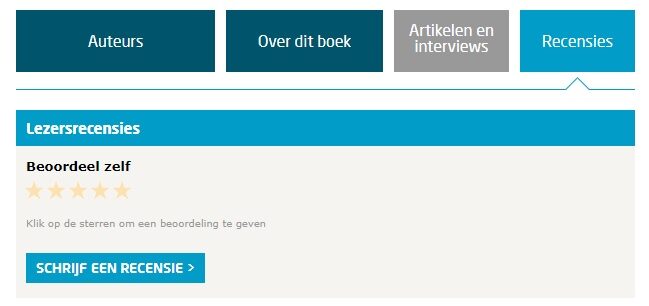 Waarom aanbevelingen op de website? Voorbeeld Lezersrecensies