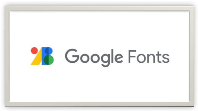 Google Web Fonts vind je via Google Fonts